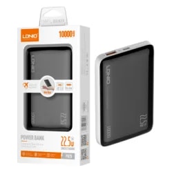 Power Bank LDNIO PQ25 10000 mAh 22.5W + Cable USB-C