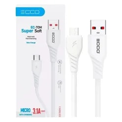 Cable ECCO EC-10M 18W 1M USB a Micro USB