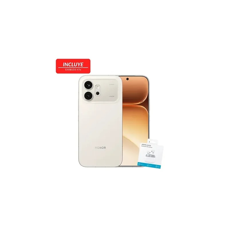 Celular Honor 600 8+256GB Dorado + Buds Honor X7E
