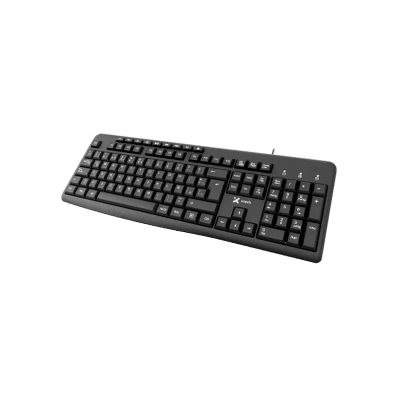 Teclado Xtech Alambrico USB Multimedia