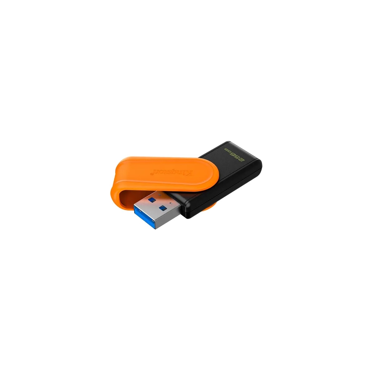Flash Memory Kingston 256GB Data Traveler Exodia S USB 3.2 Black-orange