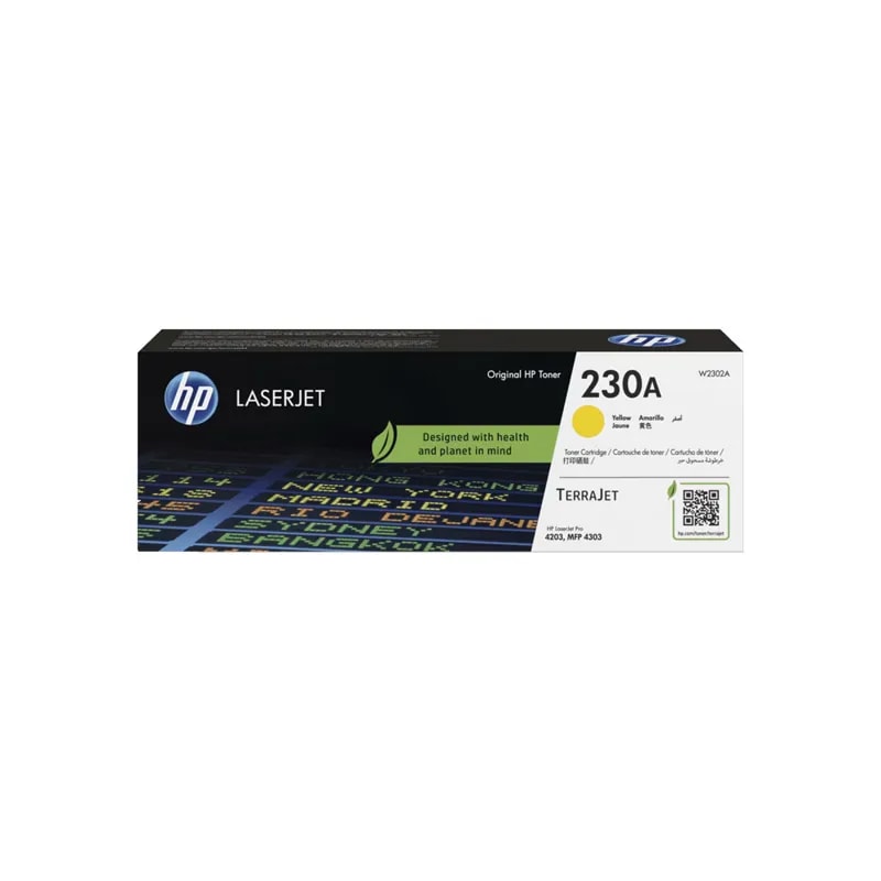 Toner HP 230A Amarillo Laserjet 4203 / 4303 2000 PAG W2302A