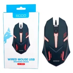 Mouse ECCO con Cable EC-M66 LED