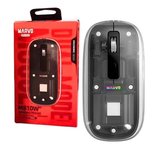 Mouse Inalambrico Marvo M810W BK 1600DPI 4 Botones