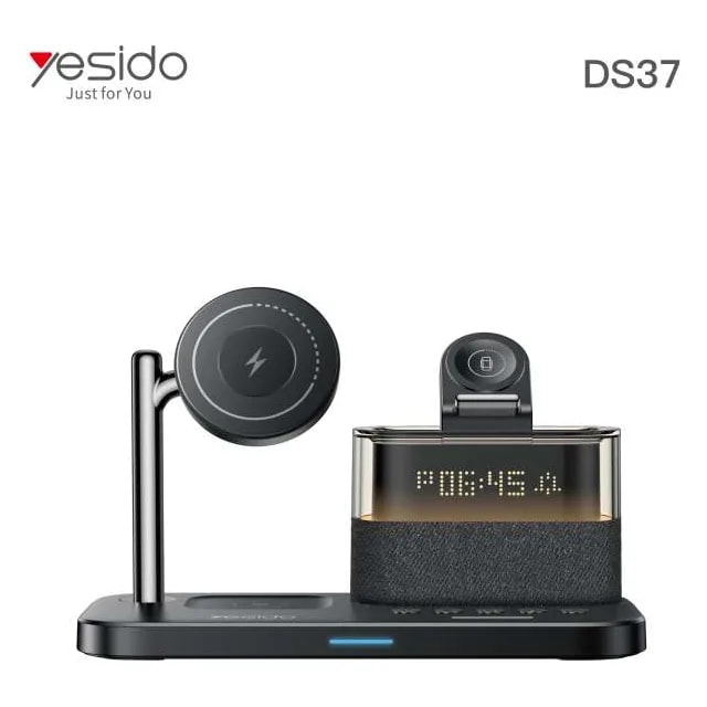 Cargador inalámbrico de escritorio 6 en 1 Yesido DS37