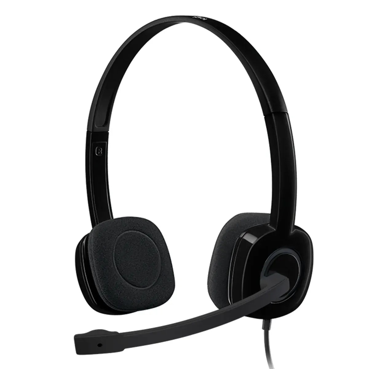 Headset Logitech H151 Stereo Wired 1.8MTS Conexion 3.5MM Negro