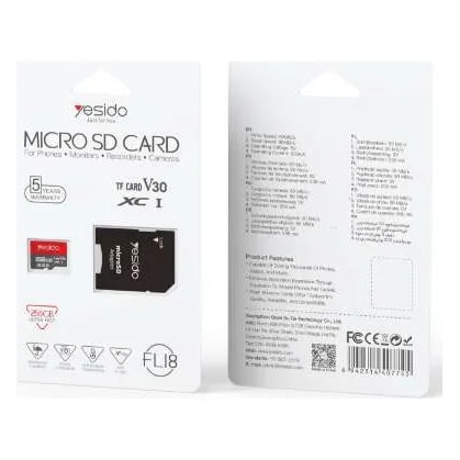 Tarjeta Micro SD Yesido FL18 64GB