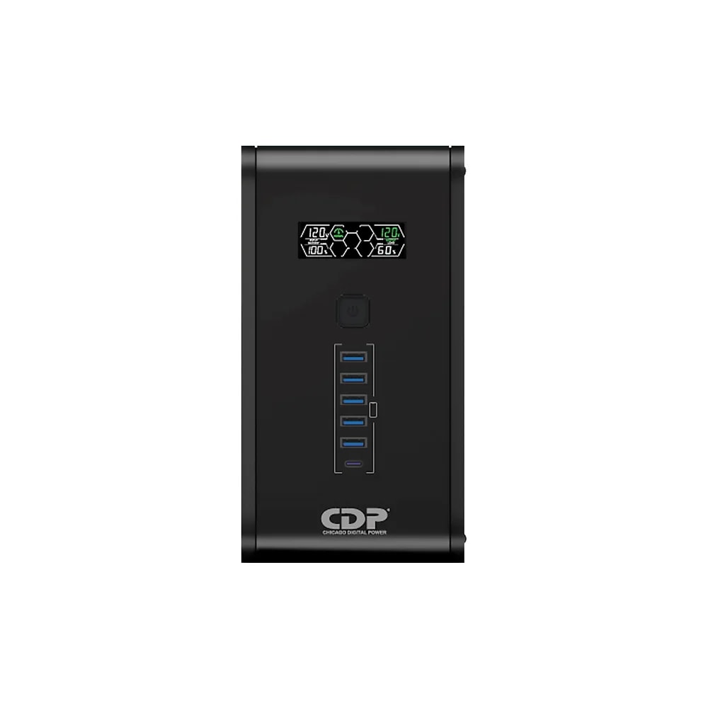 UPS CDP R-SMART1010 Interactivo 1000VA-500W-ENTRADA-SALIDA 110VAC-6 Nema 5-15R