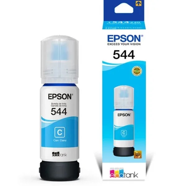 Tinta Epson 544 65ML Cyan Impr L3250 L1110 L3110 L3150 L5190 L5290