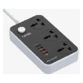 Regleta LDNIO SC3412 3 tomas + 4 USB, cable 2 m