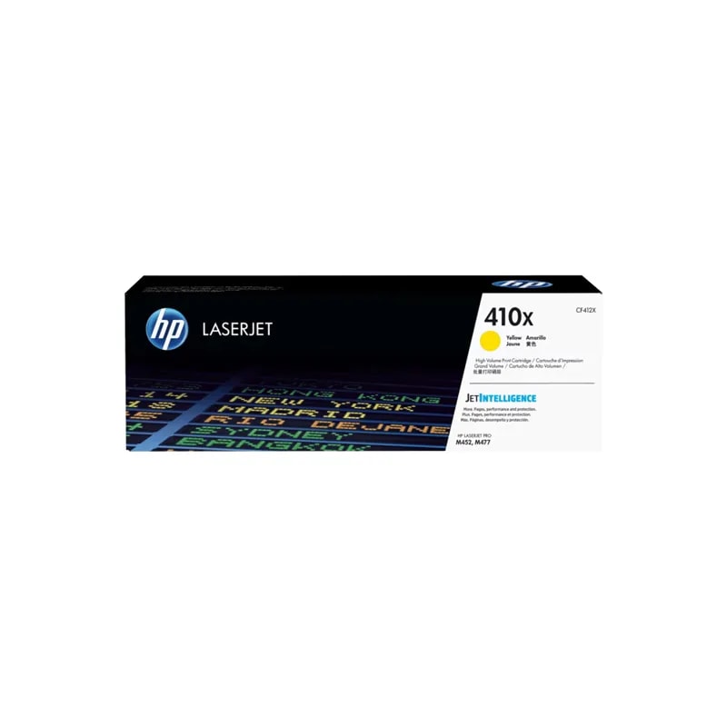 Toner HP 410X Amarillo Laserjet M452 / 477 / 377 5000 PAG CF412X