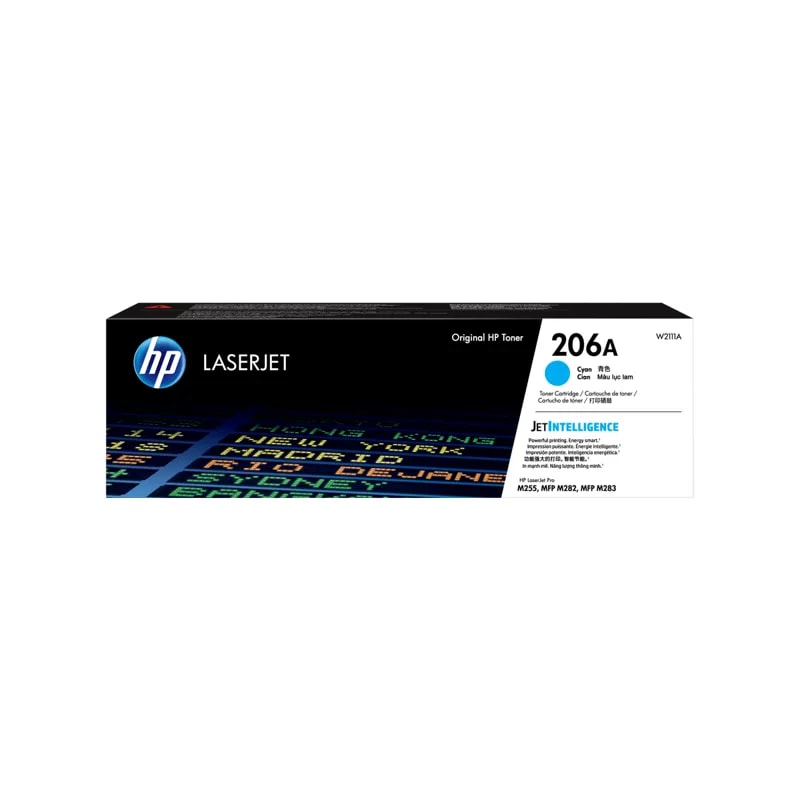 Toner HP 206A Cyan Laserjet M255 / M282 1250 PAG W2111A