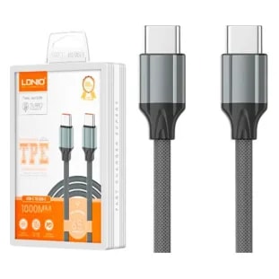 Cable LDNIO LC441C 1M 65W USB-C a USB-C