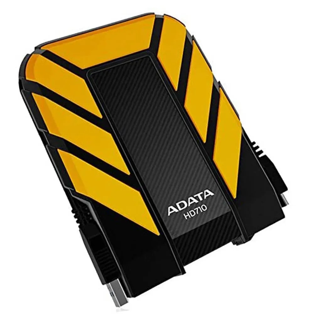 Disco Duro Externo Adata 1TB HD710 USB 3.0 Antishock Waterresist Amarillo