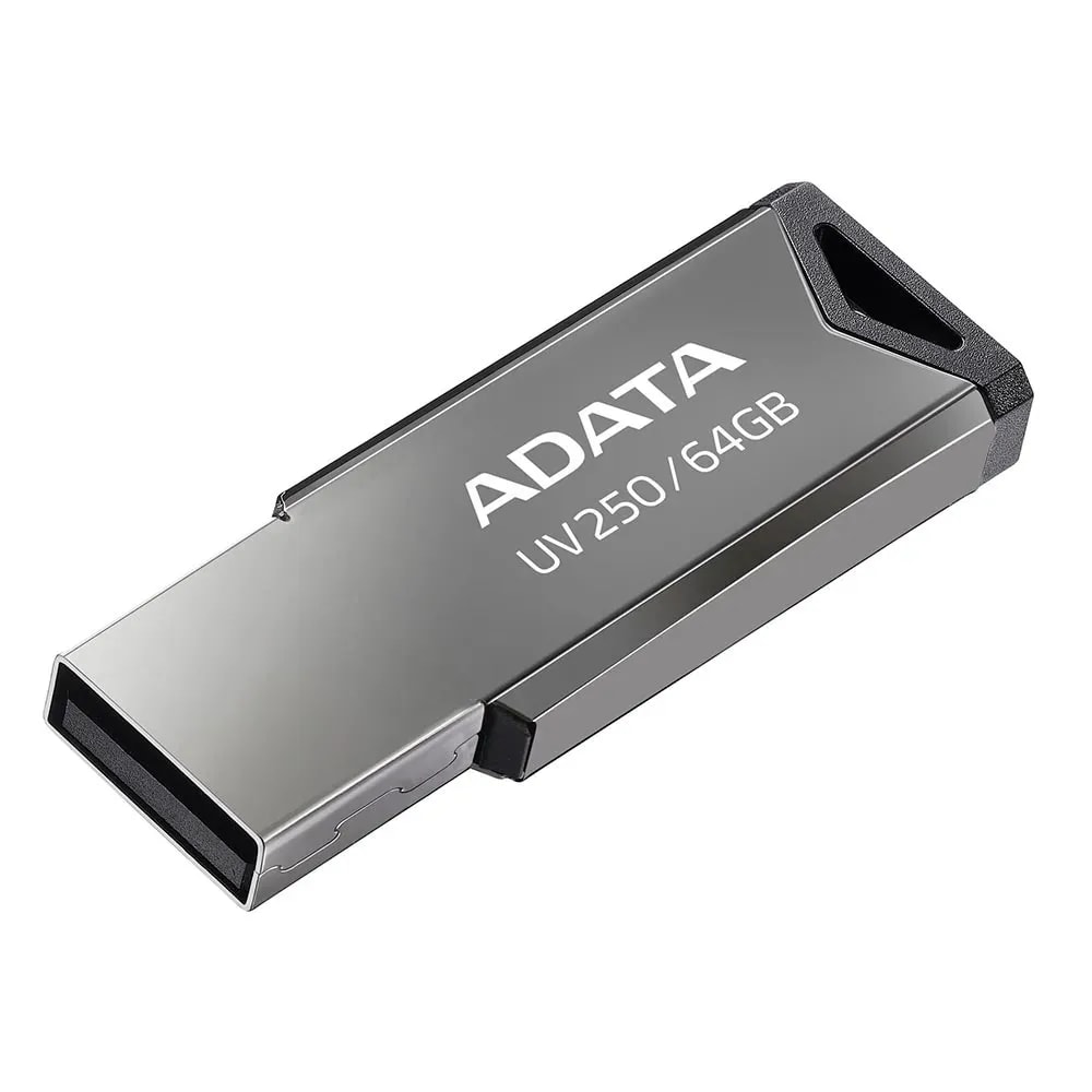Flash Memory Adata 64GB-UV250 USB2.0 Metalica