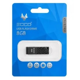 Memoria USB ECCO Negro 8GB 8GB