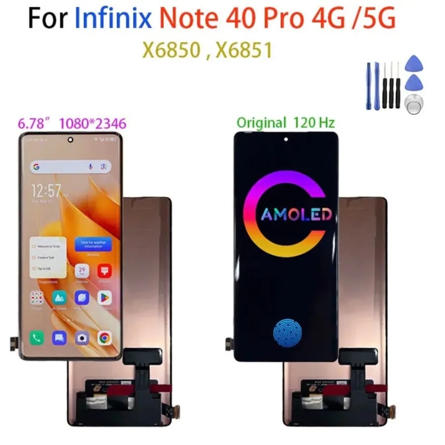 Pantalla Infinix Note 40 Pro original