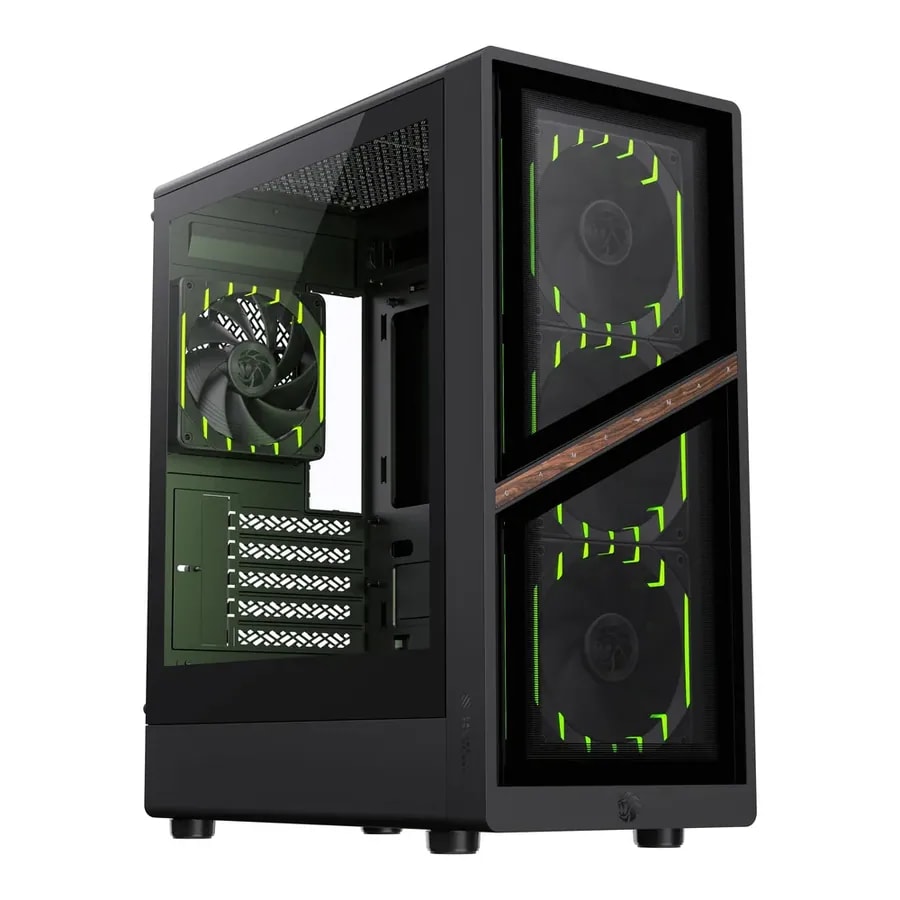 Case gamemax vista mw wh m-atx USB 3.0/2.0 fan opcionales (chasis lat. 212CM, post. 112CM, sup. 312CM) vidrio templ. lat. y front supp. liquid cooler