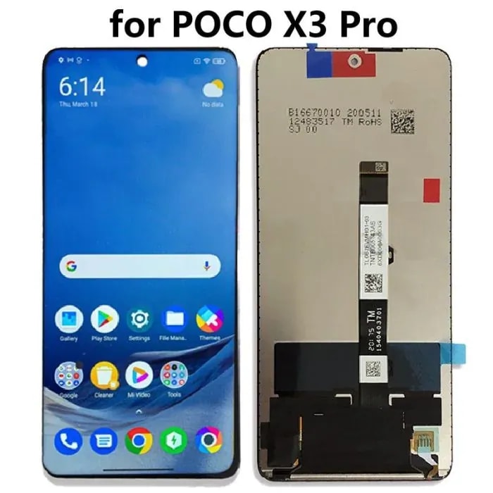 Cambio de LCD del Poco X3 Pro