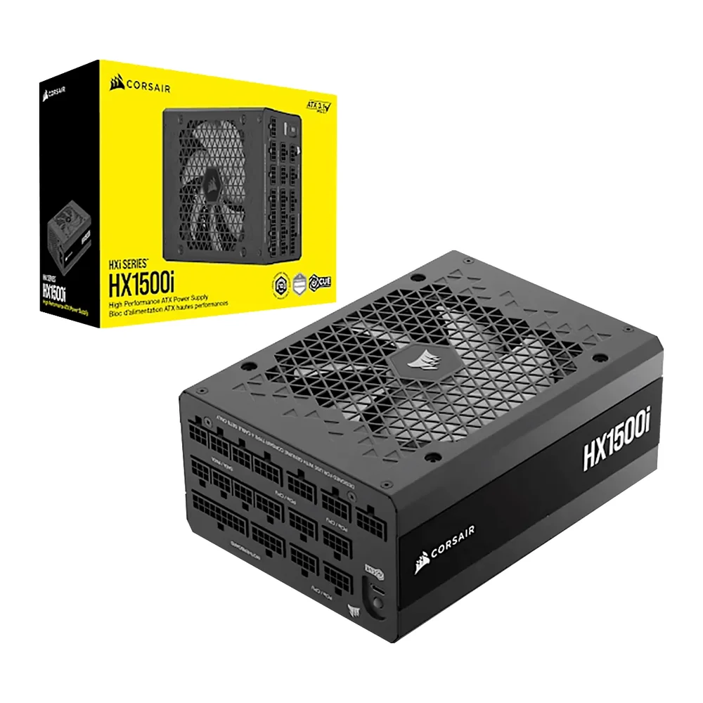 Fuente De Poder Corsair HX1500i Platinum ATX 1500W Modular Ultrasilecionsa