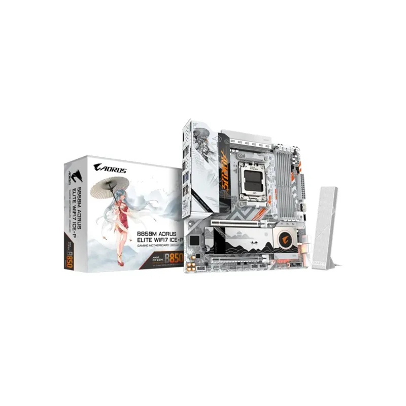 Mainboard Gigabyte B850M Aorus Elite WIFI7 Ice-p Micro ATX AM5 DDR5 9MB85ME7P-00-G11
