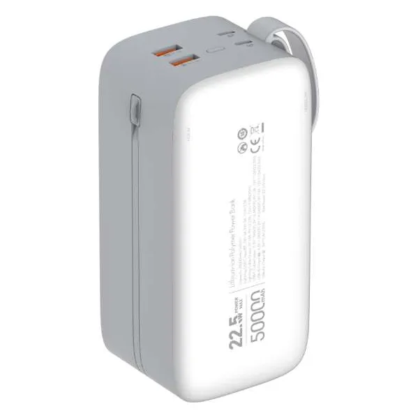 Power Bank LDNIO PQ50 50000 mAh 22.5W