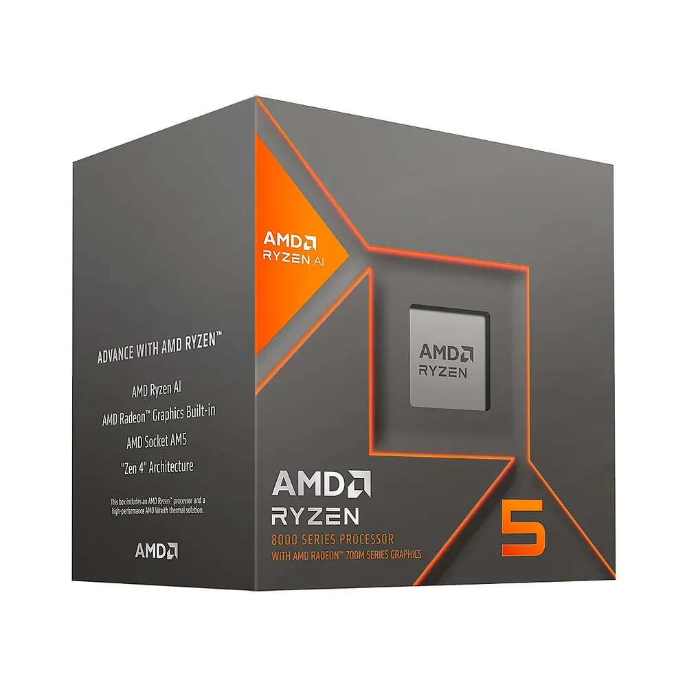 Procesador AMD Ryzen 5 8600G AM5 5.0GHZ 6CORE 12HILOS Cache 22MB 65W Without Thermal Solution