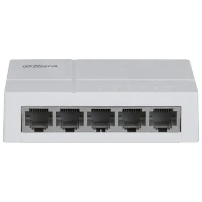 Switch Dahua 5 Puertos 10/100MBPS Plug & Play DH-SF1005L