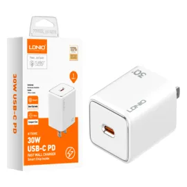 Cargador LDNIO A1508C 30W 1P PD + Cable USB-C a Lightning