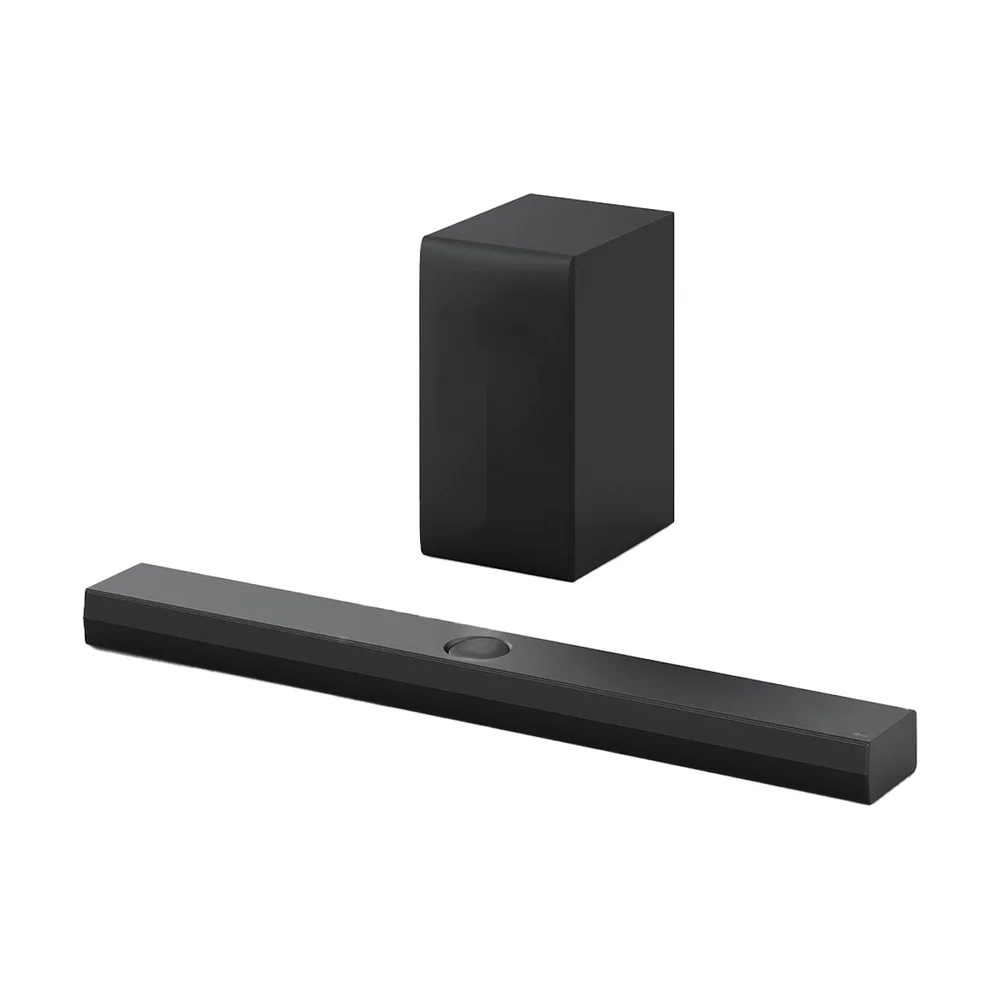 Barra de sonido para TV LG S70TY Bluetooth 400W 3.1.1 Subwoofer Dolby Atmos DTS Digital Negro