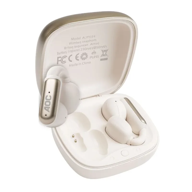 Audífonos AOC White ACD2534WT BT 5,4 300MAH Usb-c