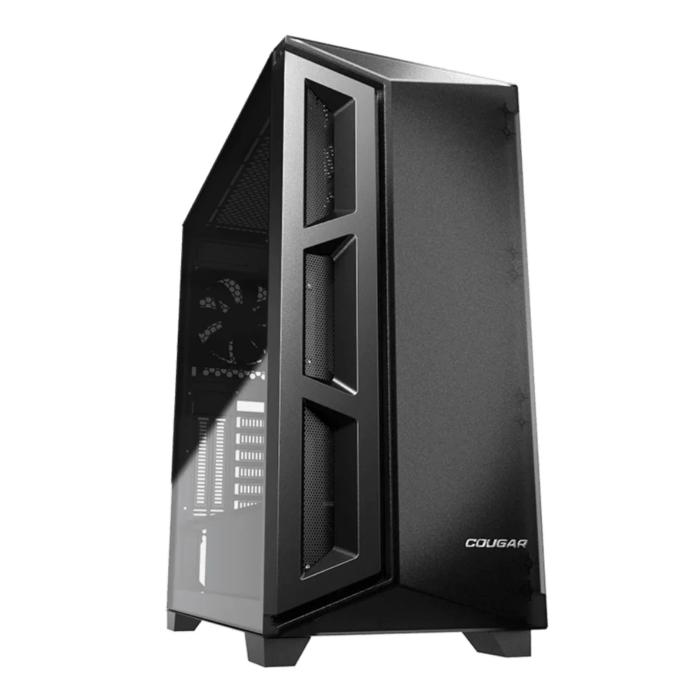 Case Cougar Gamer DarkBlader X5 vidrio templado Mid-Tower no incluye fuente de poder black