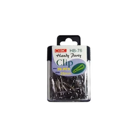 Clipes COX 25mm Caja De 70 Unid. - Paquete 10 Cajas