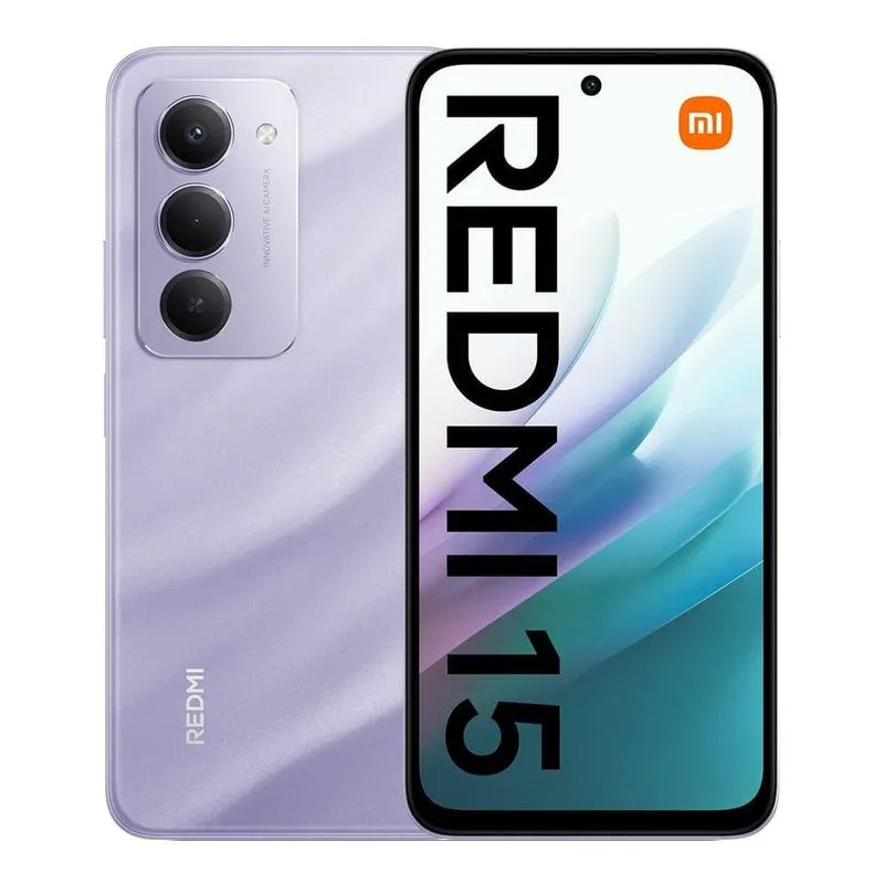 Xiaomi Redmi 15 6.9" Hd+ 8GB 256GB Alm Cam 50MP/8MP 6000MAH 33W Android 15 Purple