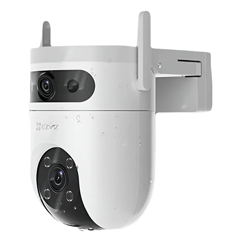 Cámara EZVIZ H9C 360° Lente Dual 3K Ext. Color 24/7 40MT Mod Patrulla Det. Pers/vehi Ia Audio
