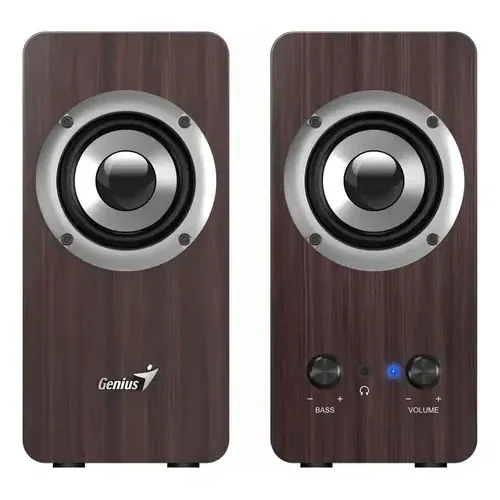 Parlante Genius SP-HF400 Potencia 10W RMS Dark Brow AC Power 100 / 240 V