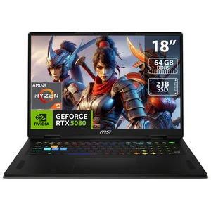 Laptop Gamer MSI Vector A18 HX A8WIG Procesador AMD Ryzen 9 8940HX 18" 240HZ RAM DDR5 16GB SSD 1TB