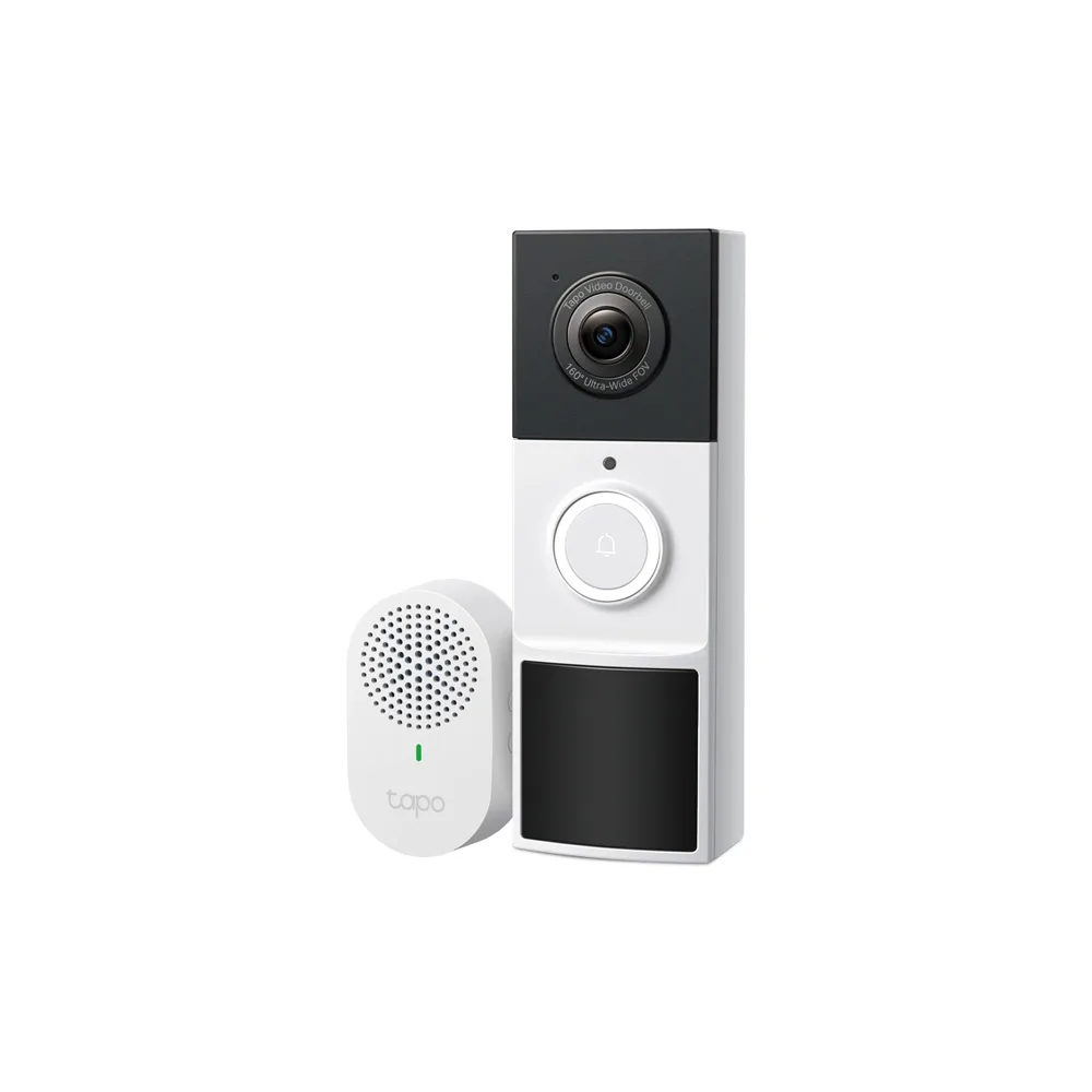 Video Portero TP-Link Tapo D210 2K / 512GB / 160GRADOS / Visión Nocturna Color