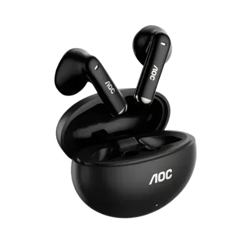 Audífonos AOC Black ACT1501BK BT 5,4 350MAH Usb-c