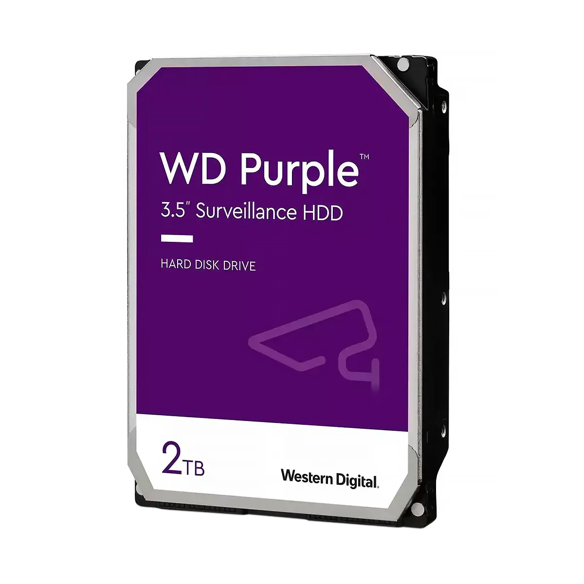 Disco Duro Western Digital Interno 2TB 5400RPM 3.5INC.24-7 256MB Cache 3Y Purple