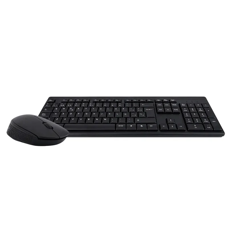Teclado + Mouse Ezmi Inalambrico - Negro