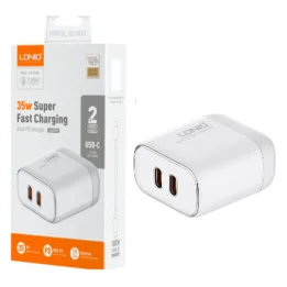 Cargador LDNIO A2528C 35W 2P Pd+pd + Cable