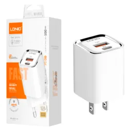 Cargador LDNIO A2317C 30W 2P Usb+pd + Cable