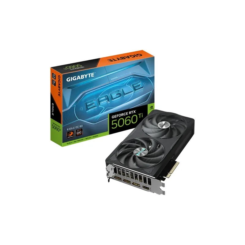 Tarjeta De Video Gigabyte Geforce RTX 5060 TI Eagle OC 8G GDDR7 Pci-e 5.0 9VN506TEO8-00-G10