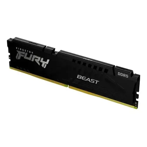 Memoria RAM 16GB DDR5 5600MHZ Kingston Fury Udimm Disipador Black KF556C40BB-16