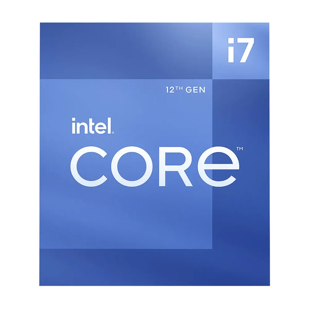 Procesador Intel Core I7-12700 12GEN 2.10-4.90GHZ 12NUCLEOS 20HILOS 25MB DDR4 3200 UHD770 LGA1700