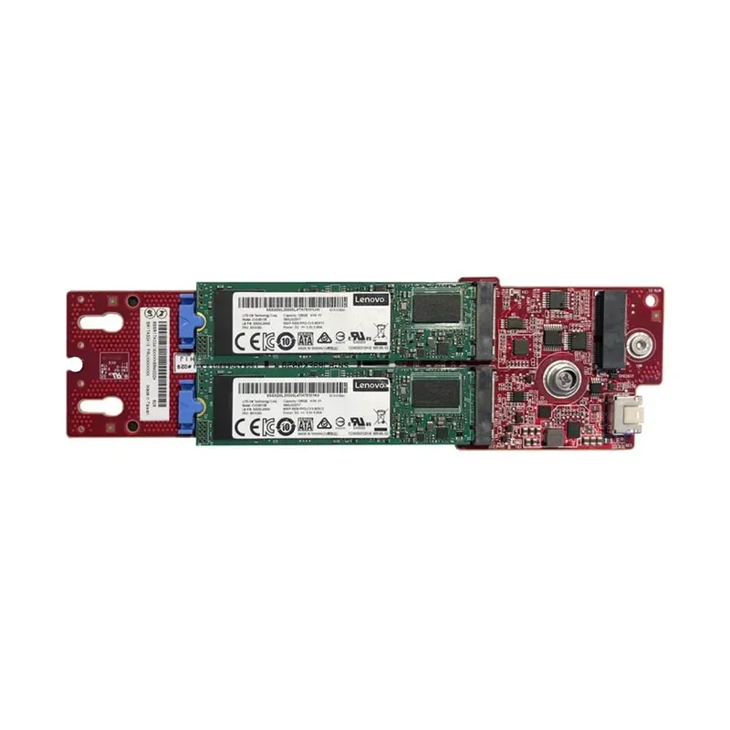 KIT Adaptador Lenovo M.2( KIT Doble M.2 With MIRRORING-RAID1) / ST550,SR530,SR550,SR570,SR630.SR650