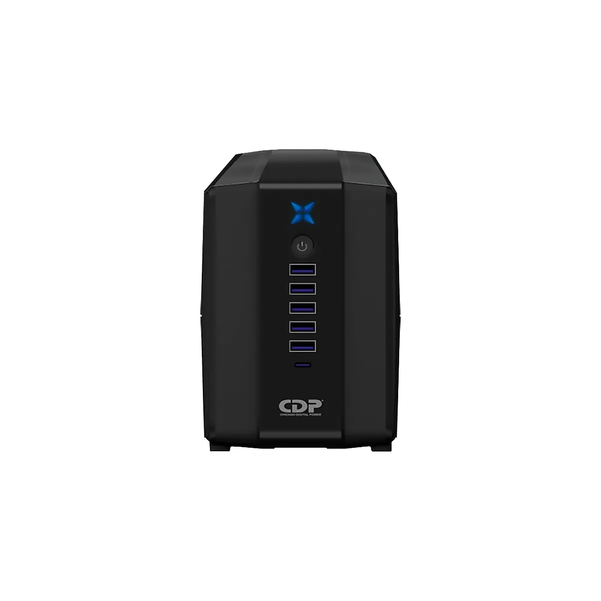 UPS CDP R-UPR758 Interactivo 750VA-350W-ENTRADA-SALIDA 110VAC-8 Nema 5-15R