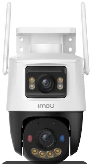 Cámara IP WiFi IMOU Cruiser Dual 2 10 MP Doble Lente con Disuasión Activa