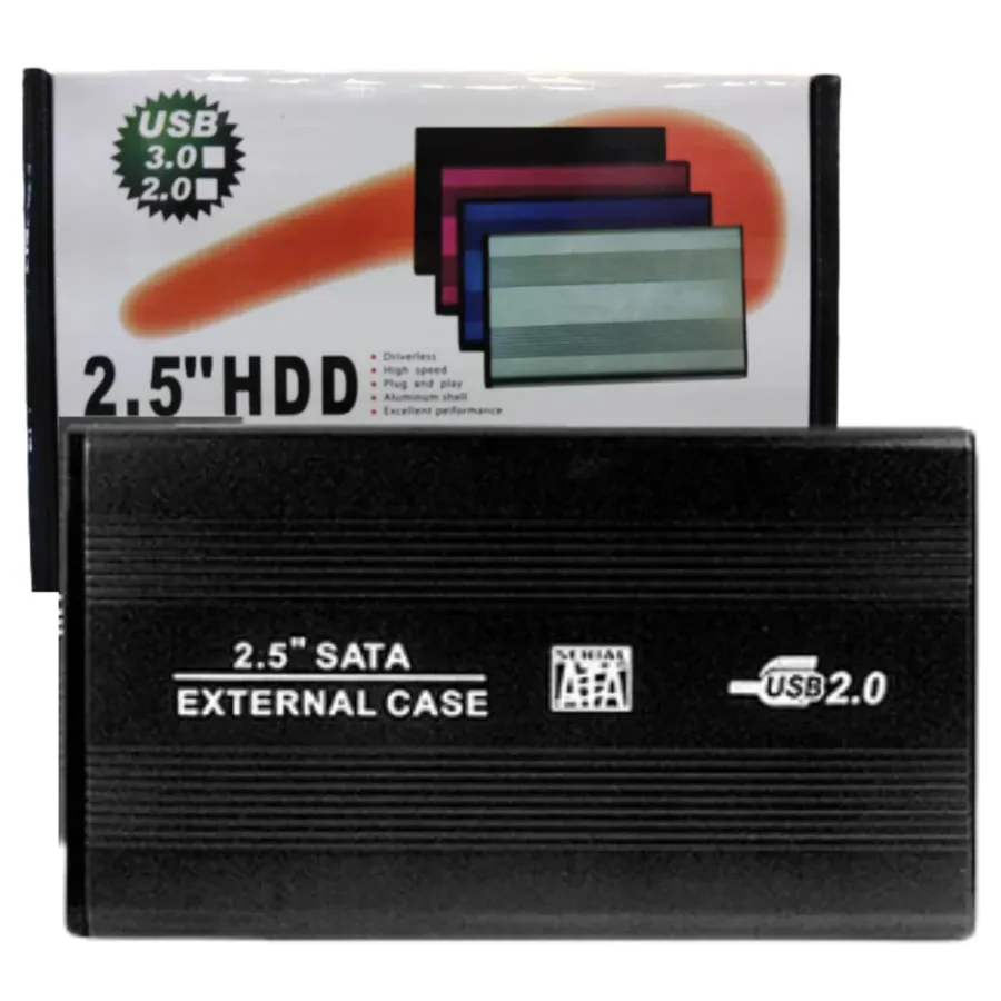 Capsula hdd/ssd 2.5 HD-13 USB 3.0 transparente